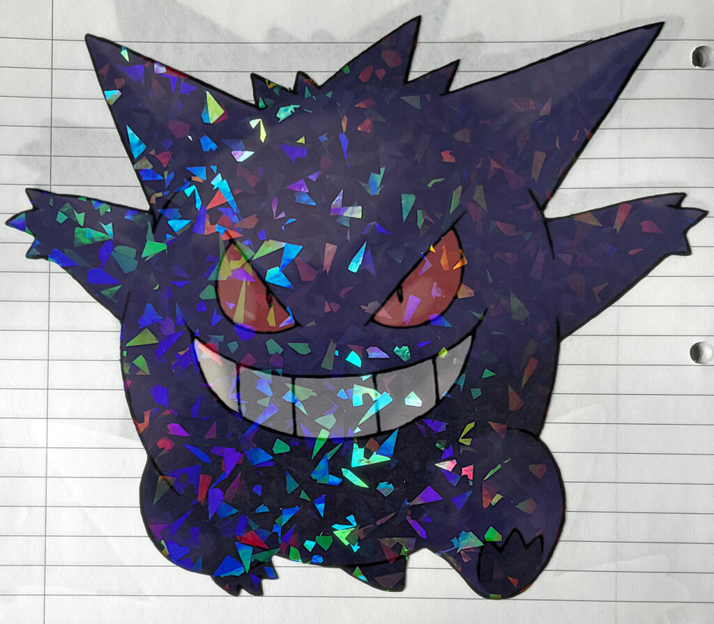 gengar broken glass