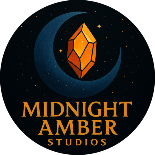 midnight amber studios logo